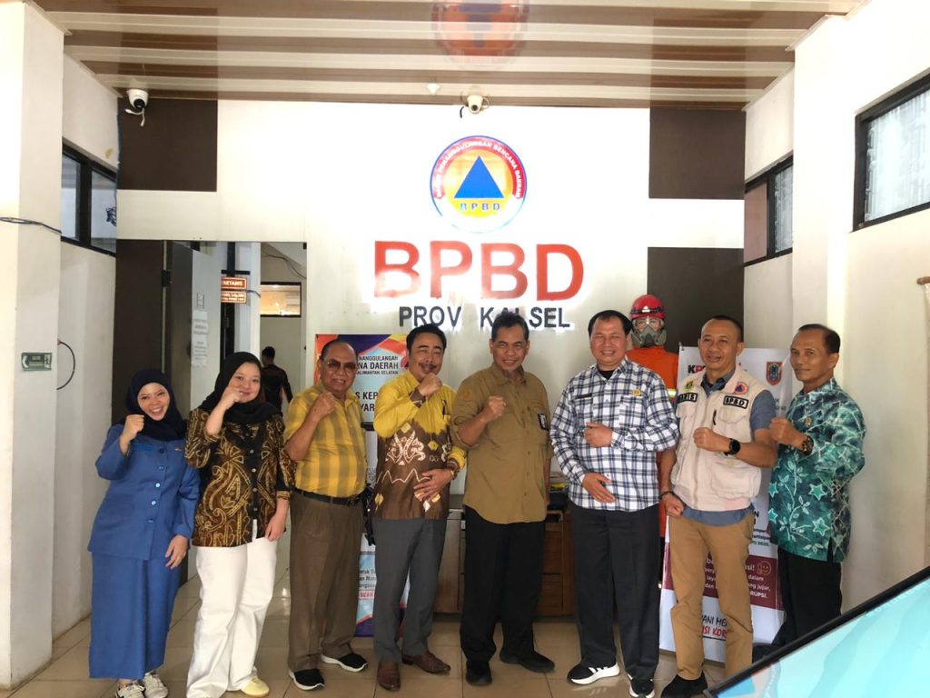 Kunjungan Kerja Komisi III DPRD Kabupaten Tabalong dan Kalaksa BPBD Tabalong ke BPBD Provinsi Kalimantan Selatan